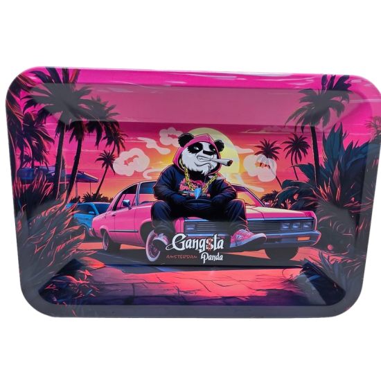 GANGSTA PANDA CAR
