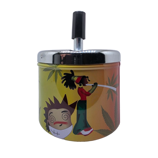 CENDRIER POUSSOIR RASTA